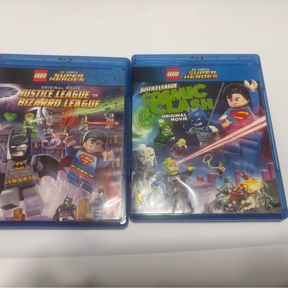 Lego DC Comics Blu-ray Bundle - Picture 1 of 5